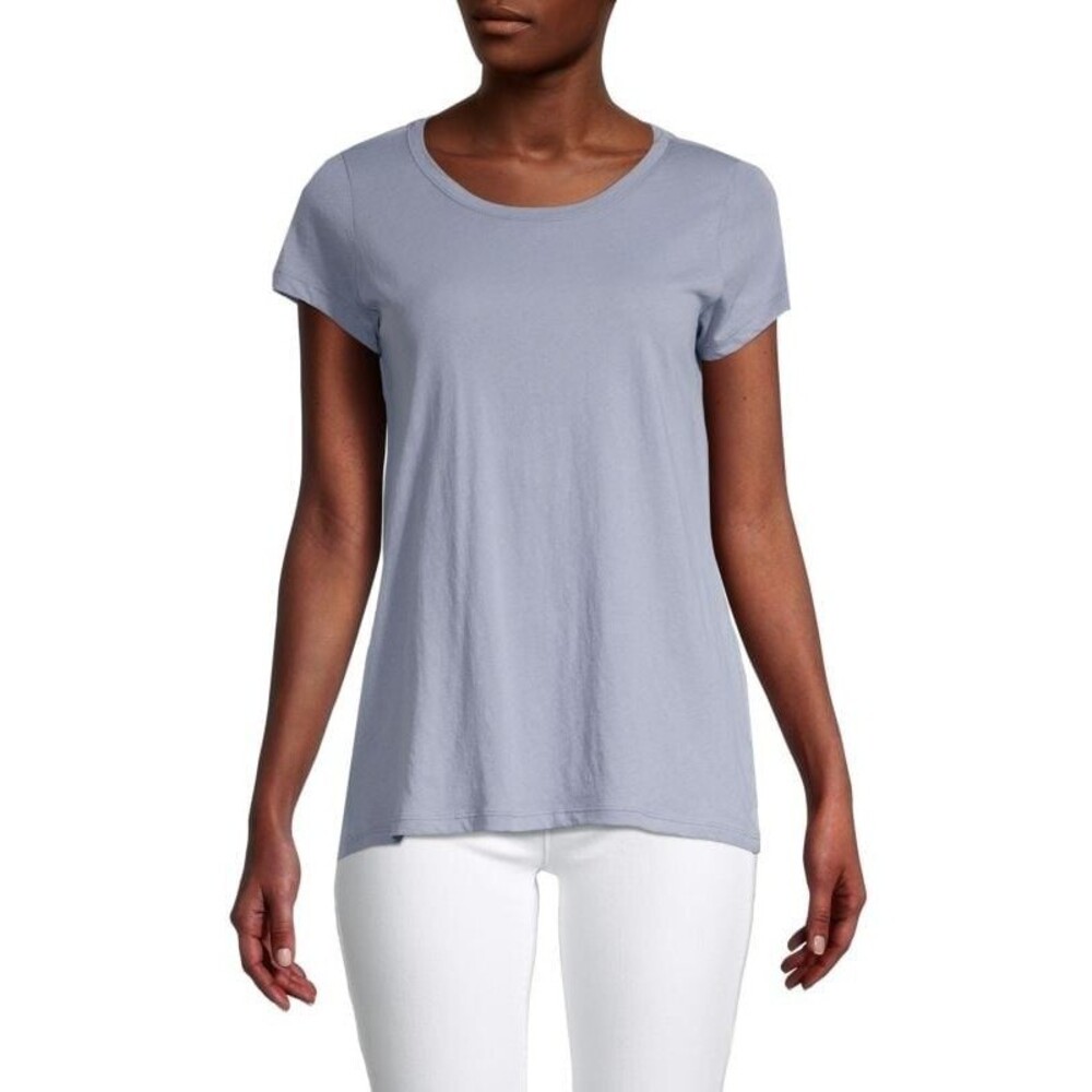 ATM Anthony Thomas Melillo Short Sleeve Gray Lilac T-Shirt Women’s Small NEW